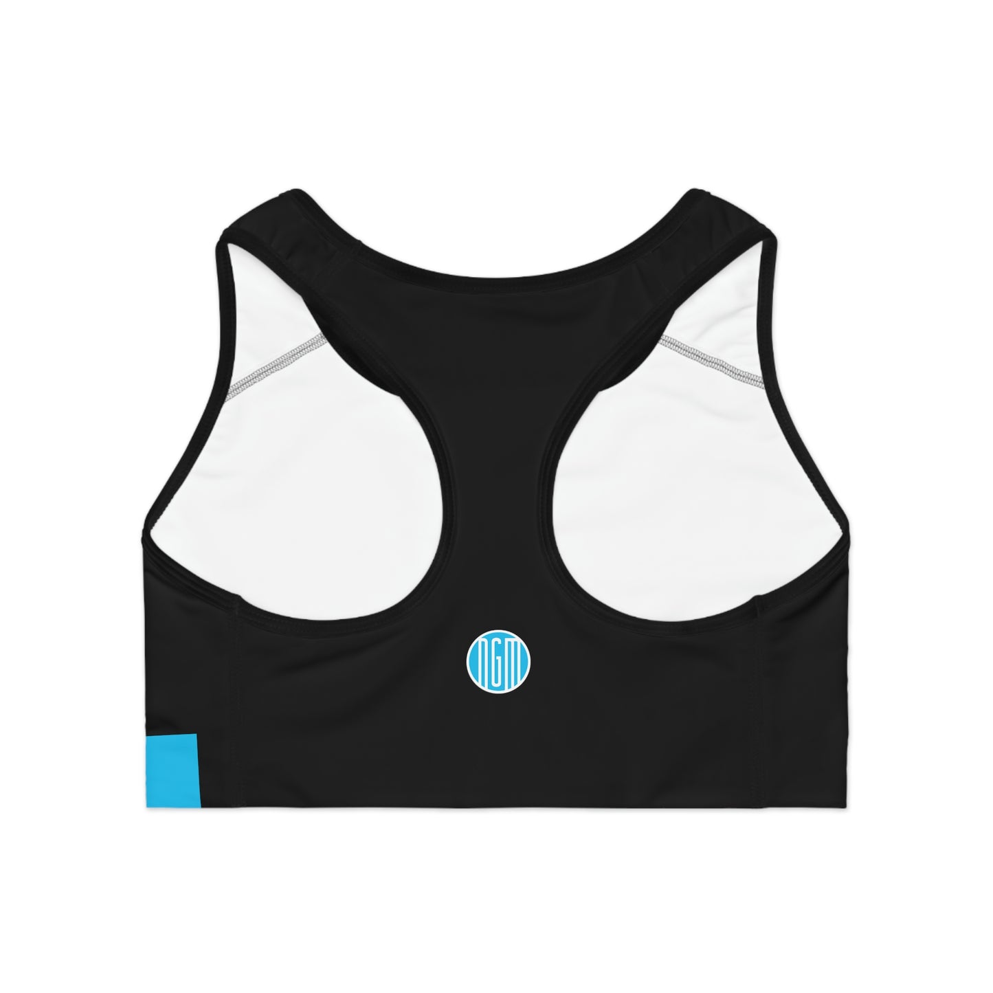 Miami + Chill Sports Bra Black