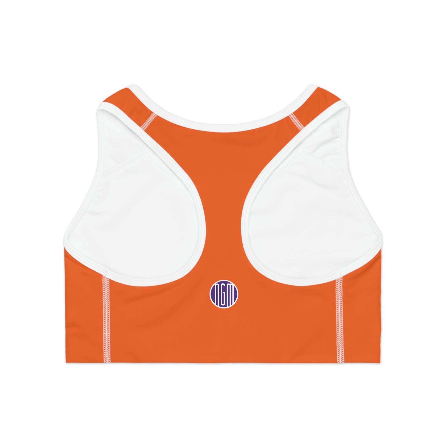 VI Stamp Sports Bra Orange