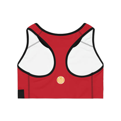 Haterade Sports Bra Red