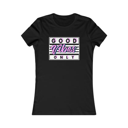 Camiseta Good Vibes Only para mujer